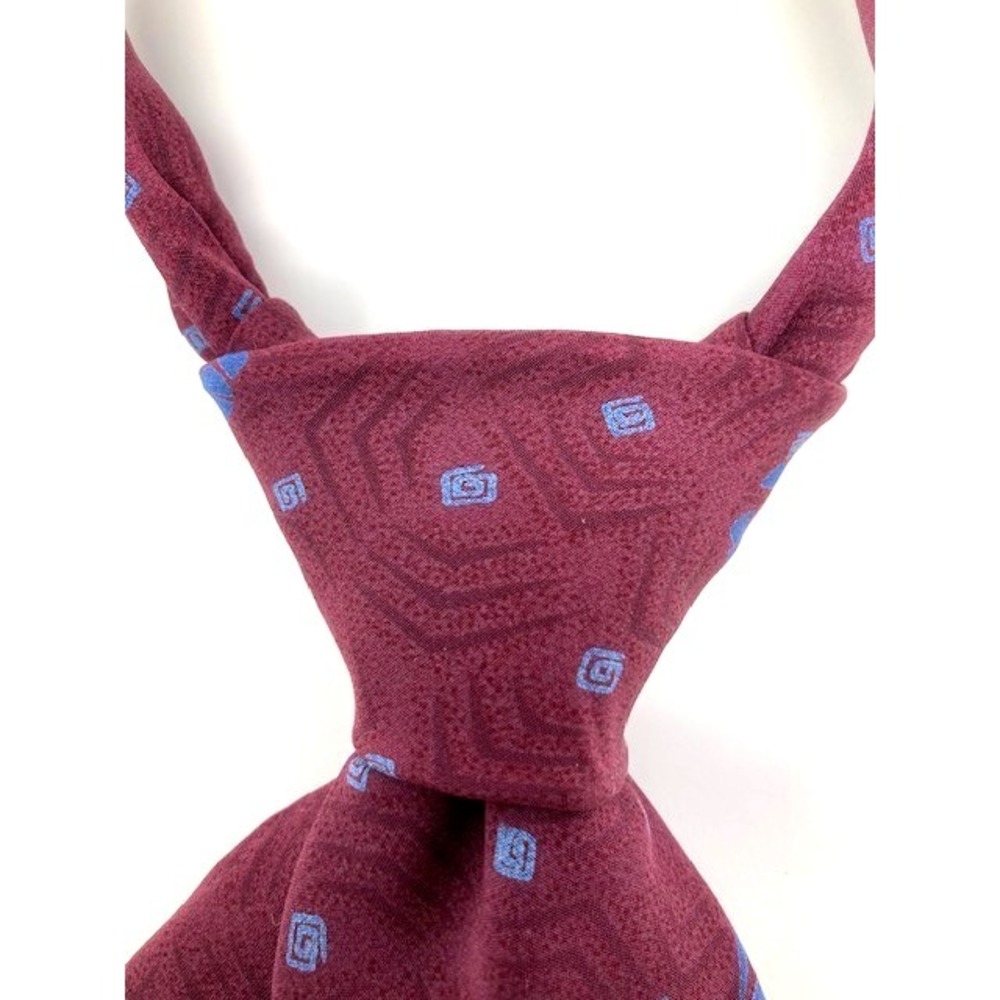 Yves Saint Laurent Silk Men's Maroon Tie 55 x 3.25